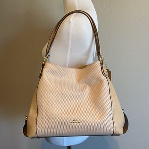 Used Coach Legacy Jacquard Edie 31 Medium Shoulder Bag
